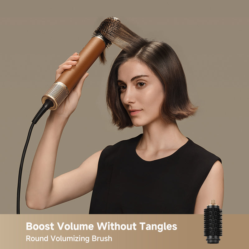 Flat Iron Outward Blow Dry Hairstyle Blow Dry Look With