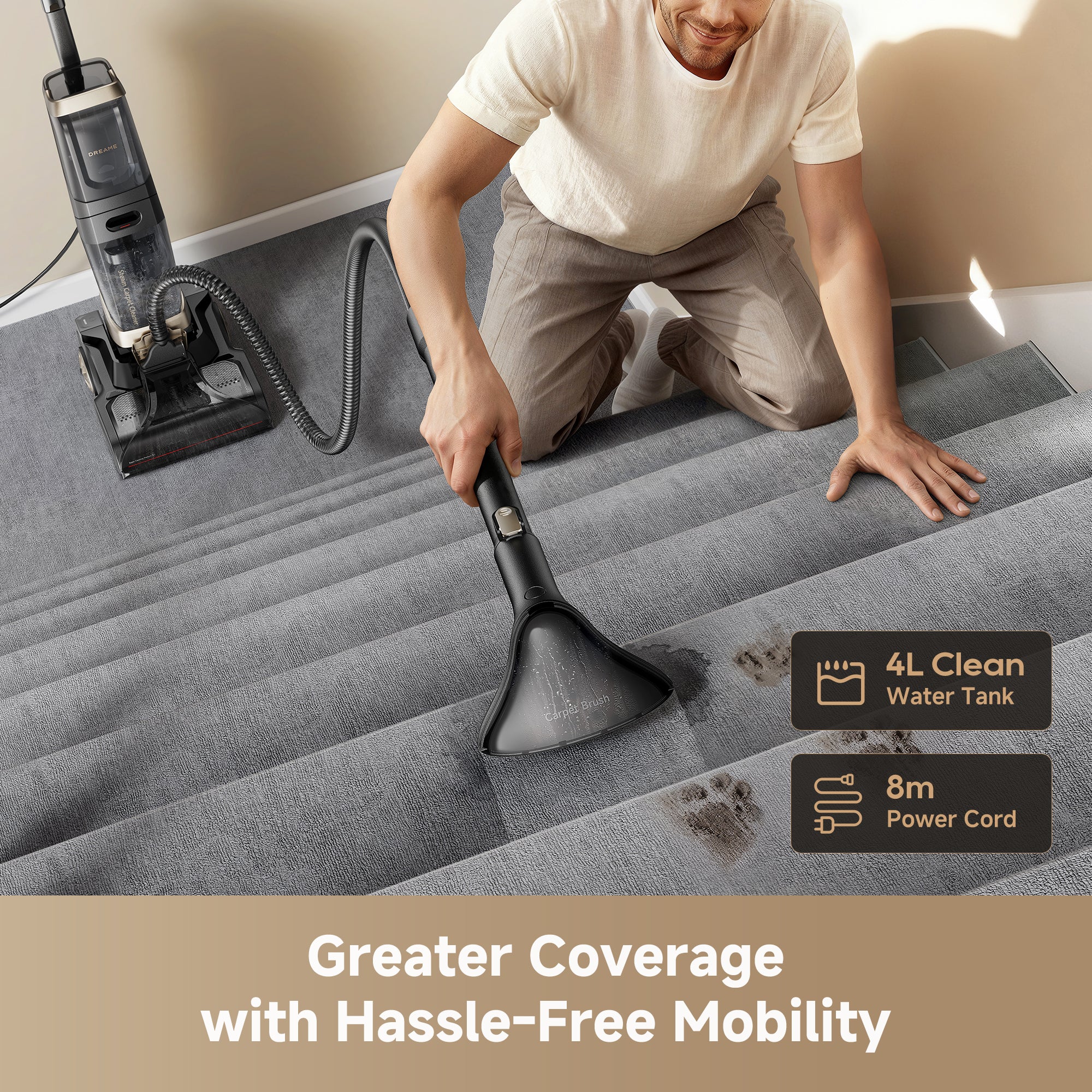 Dreame CU20 Pro Steam Carpet Cleaner