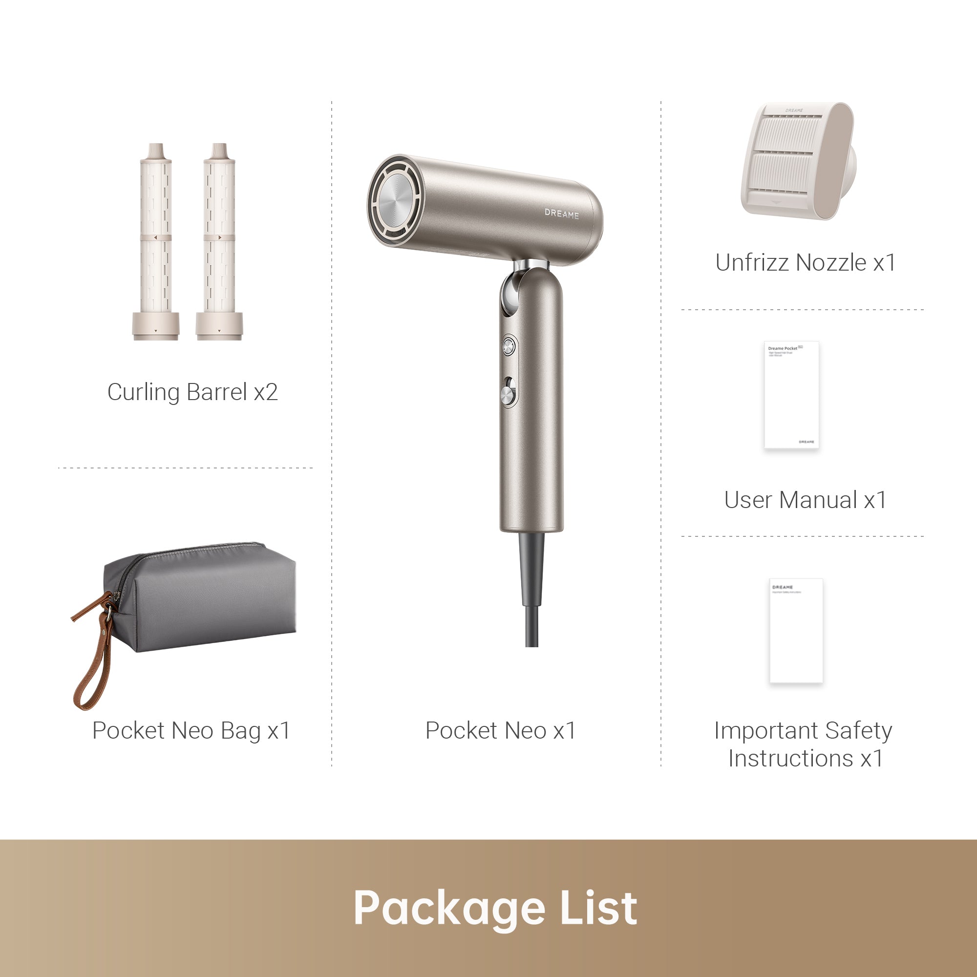 Dreame Pocket Neo High-Speed Hair Dryer