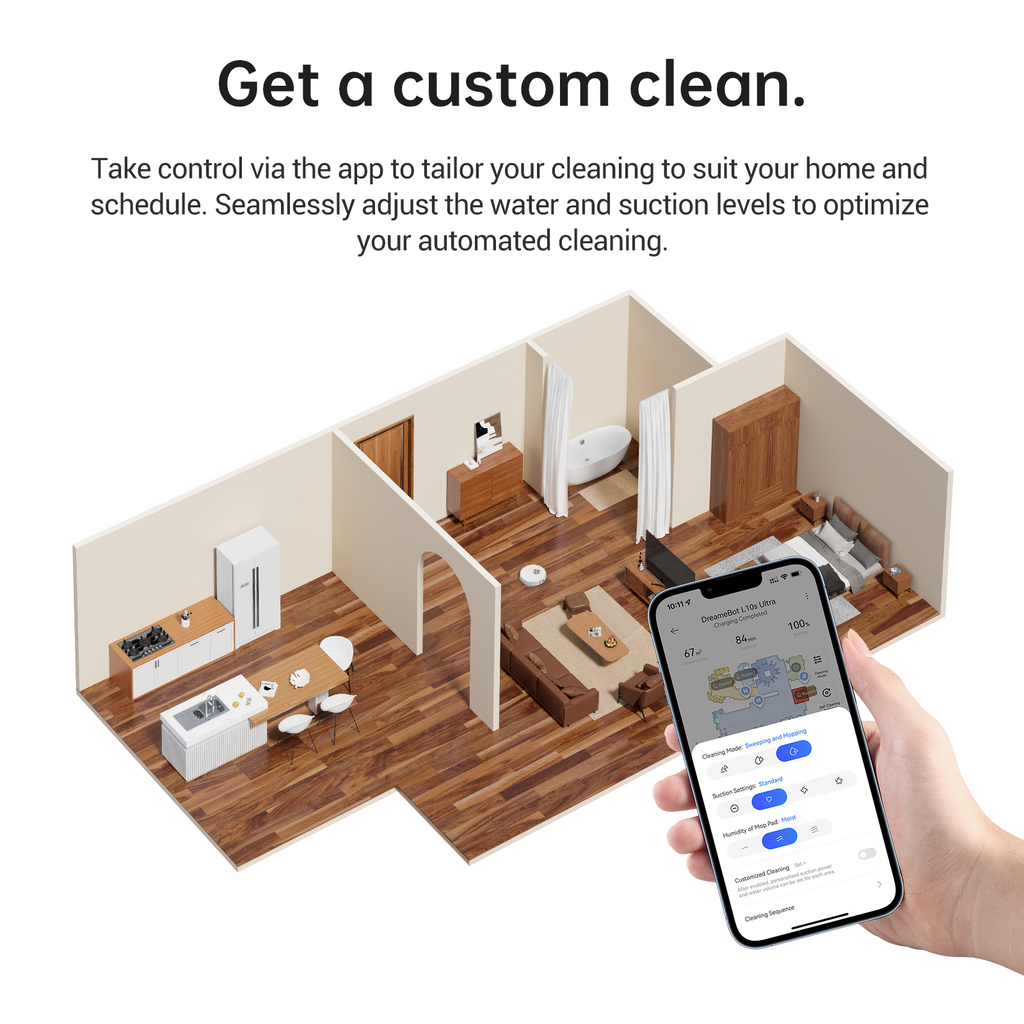 Dreame L10s Ultra Robot Vacuum and Mop with Self-Cleaning and Auto-Empty