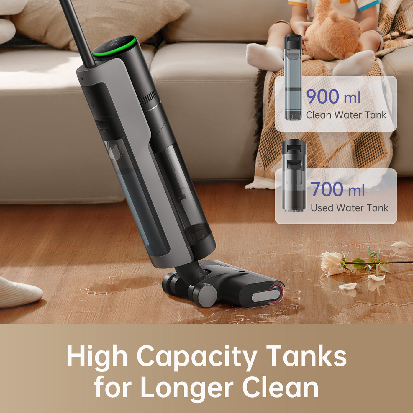 Dreame H12 Pro Cordless Wet and Dry Vacuum Cleaner description image