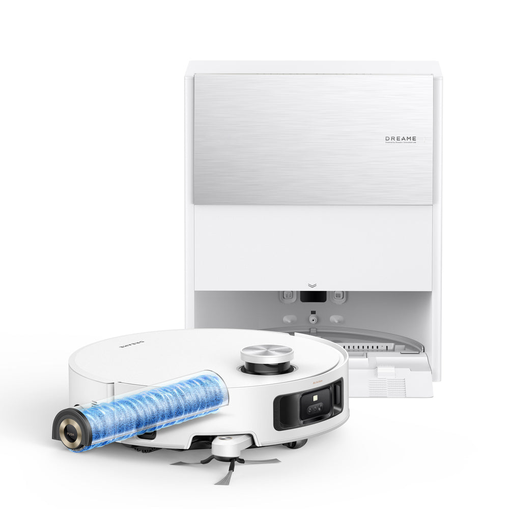 Dreame Aqua10 Roller Robot Vacuum Cleaner and Mop with Self-Cleaning and Auto-Empty